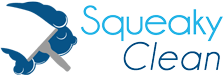 Window Cleaning & House Cleaning Services | Greenville, SC | Squeaky Clean Logo